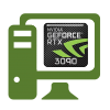 سرویس ابری پردازنده گرافیکی 3090 لینوکسی مرکز ابررایانه ملی سیمرغ، GPU-Nvidia-Geforce-RTX3090-Service، Simorgh-HPC